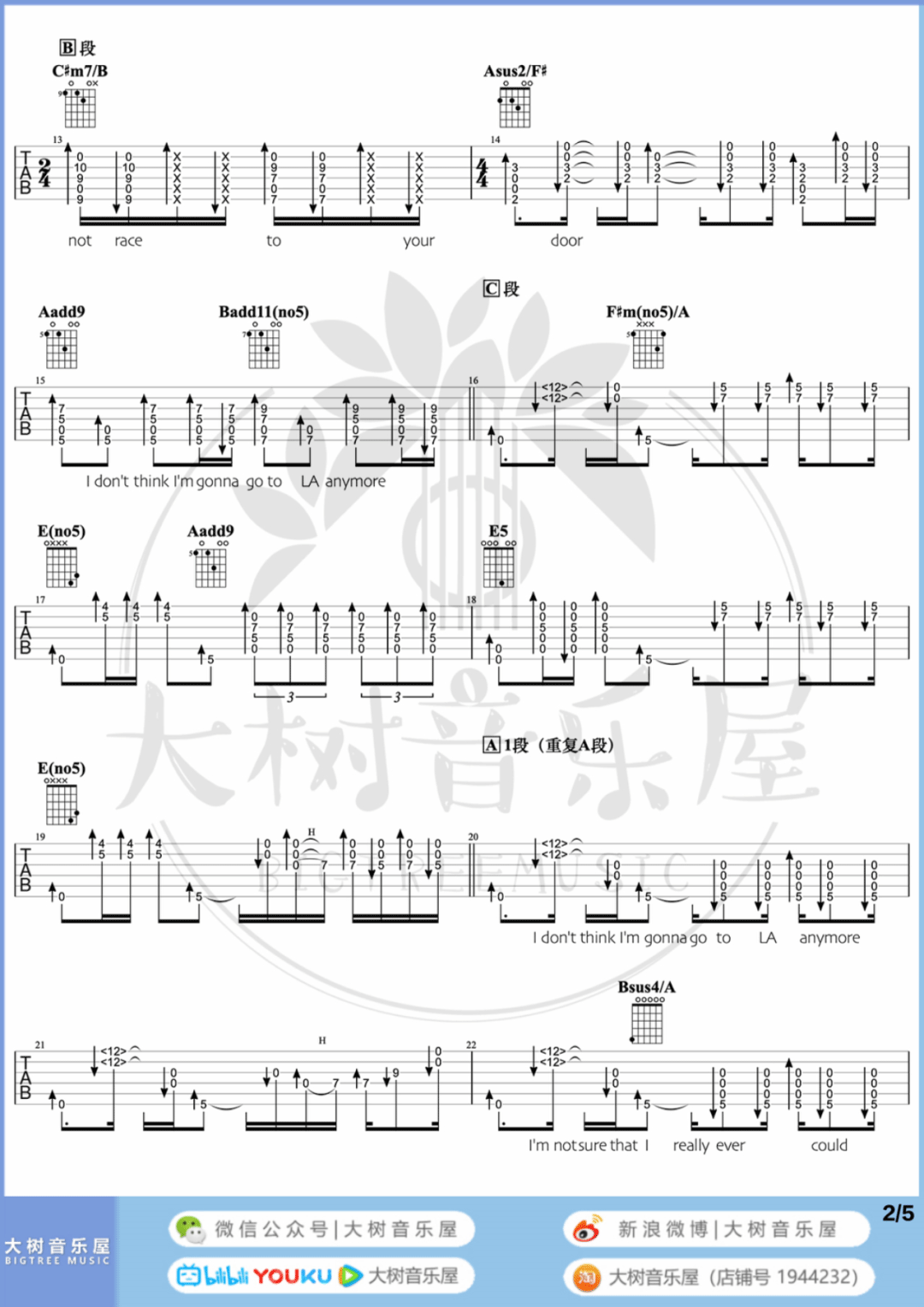 In-Your-Atmosphere吉他谱预览图