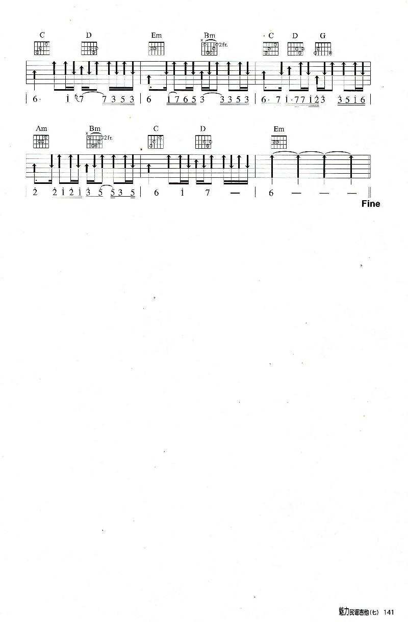爱上你是一个错吉他谱预览图