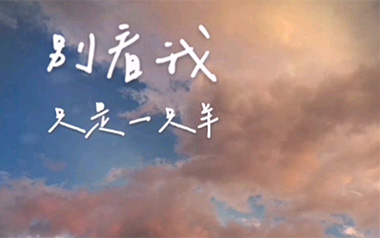 别看我是一只羊吉他谱_沈以诚_C调原版弹唱六线谱_高清图片谱