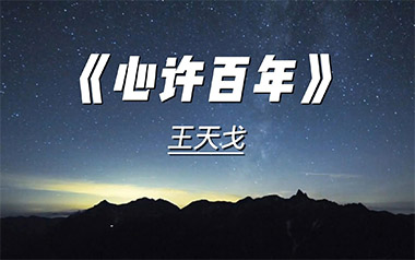 心许百年吉他谱_王天戈_C调指法原版弹唱谱_图片六线谱