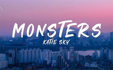 Monsters吉他谱_Katie Sky_G调原版弹唱谱_高清六线谱