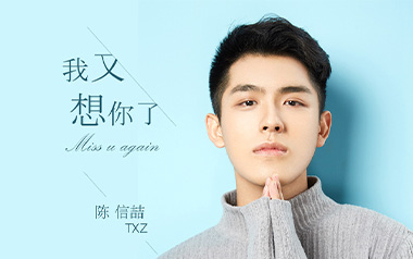 我又想你了吉他谱_陈信喆_G调原版弹唱六线谱_高清图片谱