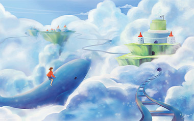 天空之城指弹吉他谱_久石让_单音版指弹六线谱_吉他独奏谱