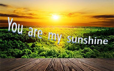You Are My Sunshine吉他谱_C调弹唱六线谱_高清图片谱