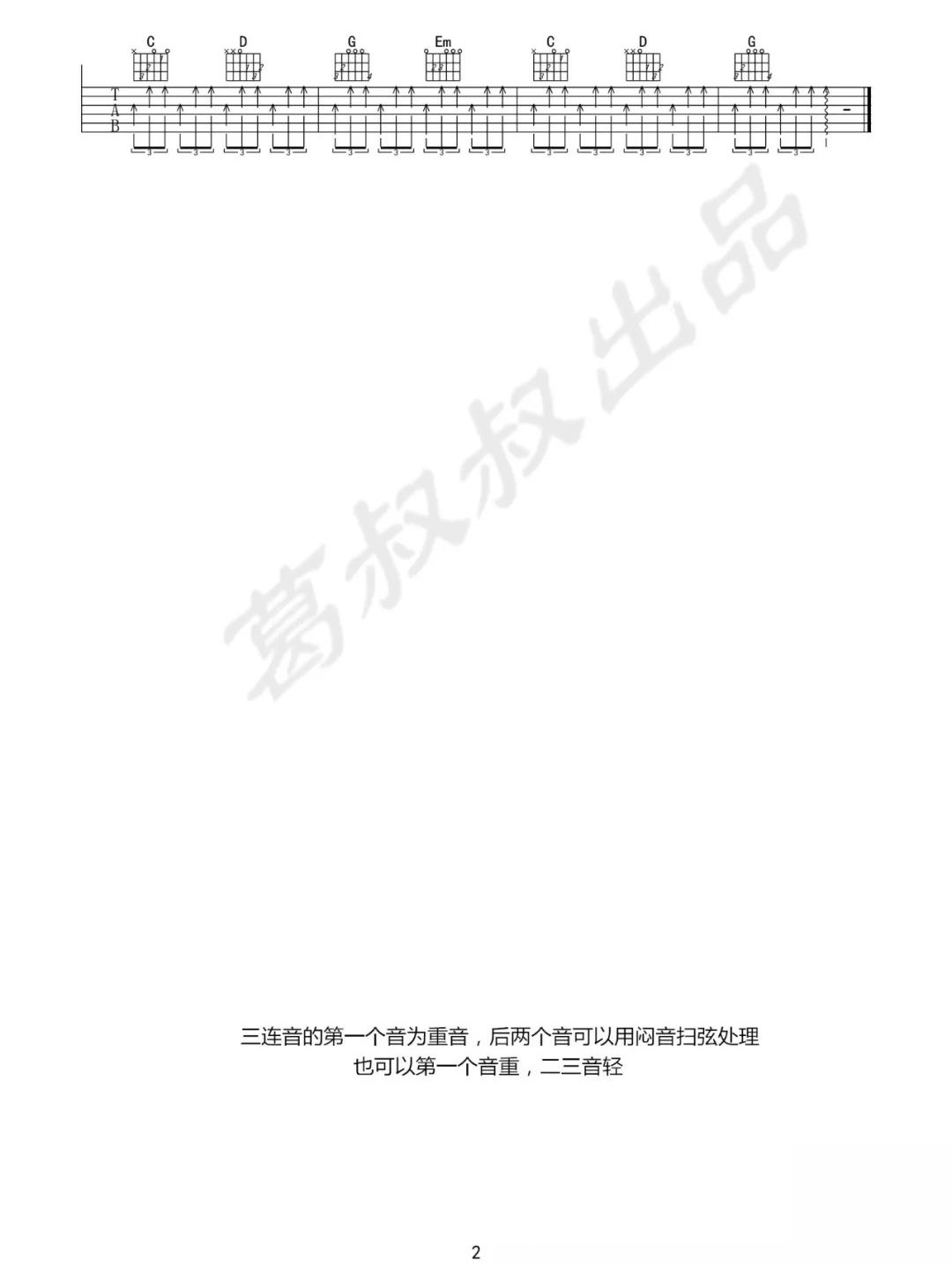 Bubble-Gum吉他谱预览图