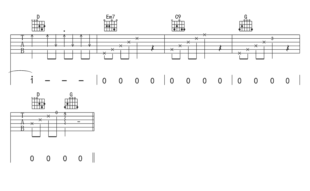 精彩才刚刚开始吉他谱预览图