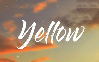 Yellow吉他谱_Coldplay_G调扫弦版弹唱谱_高清六线谱