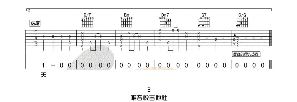 成全吉他谱预览图
