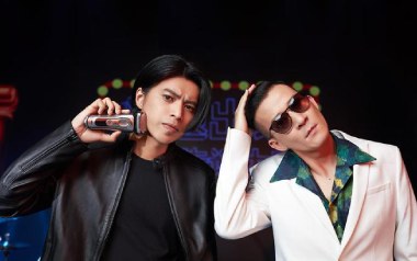 道山靓仔吉他谱_五条人_B调扫弦版弹唱六线谱_高清图片谱