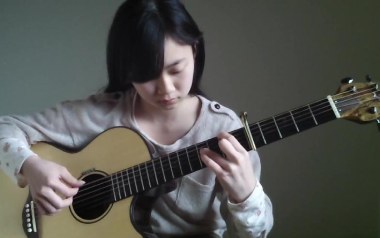 Snow Flower指弹吉他谱_奏帆_独奏六线谱_指弹吉他演示