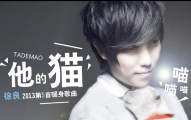 他的猫吉他谱_徐良/杨曦_C调原版弹唱六线谱_高清图片谱